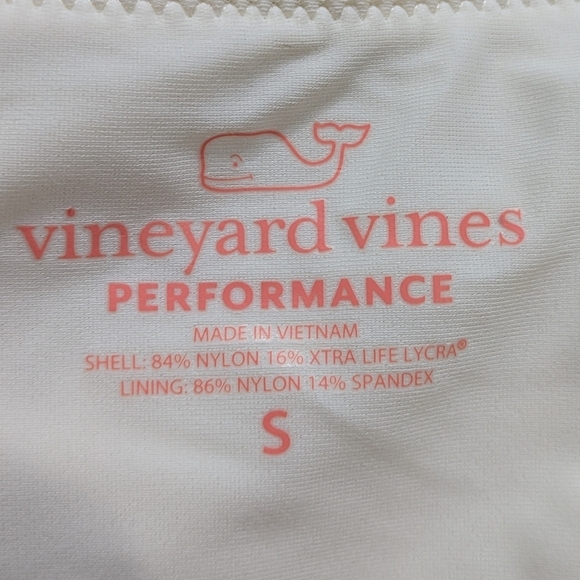 Vineyard Vines Green Pink Tropical Flamingo Square Neck One Piece Swimsuit S - Picture 7 of 9